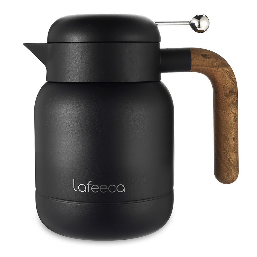 Lafeeca Aura Insulated Thermal Coffee Carafe – Stainless Steel