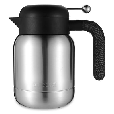 Lafeeca Aura Thermal Coffee Carafe Stainless Steel, 1 L – double-wall vacuum insulated stainless steel coffee carafe