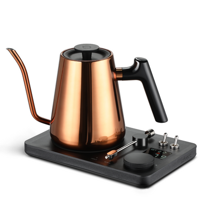 Lafeeca DJ Pour-Over Electric Kettle Copper – 1500W pour-over kettle with 60-minute hold
