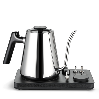 Lafeeca DJ Pour-Over Electric Kettle Stainless Steel – variable temperature electric kettle with turntable design