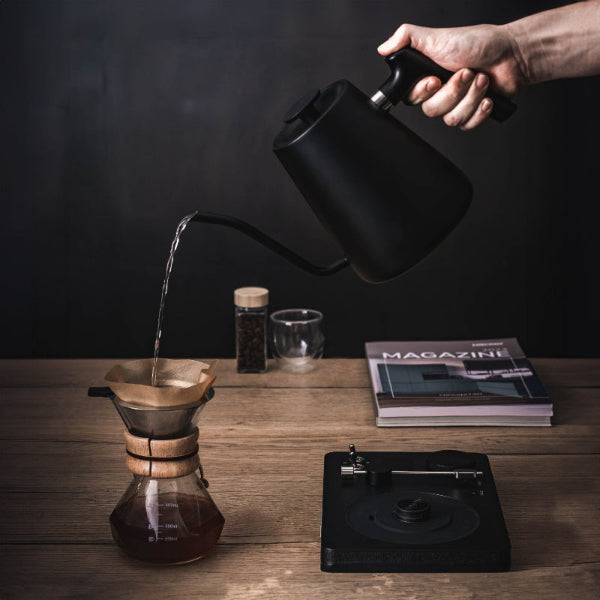 Lafeeca DJ Kettle Brewing Pour over coffee