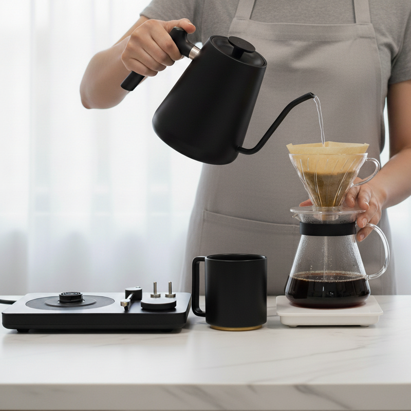the DJ - Pour Over Electric Kettle