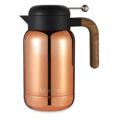 Lafeeca Aura Thermal Coffee Carafe Copper, 1.5 L – double-wall vacuum insulated stainless steel coffee carafe