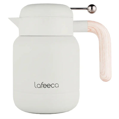 Lafeeca Aura Thermal Coffee Carafe Dune, 1 L – double-wall vacuum insulated stainless steel coffee carafe