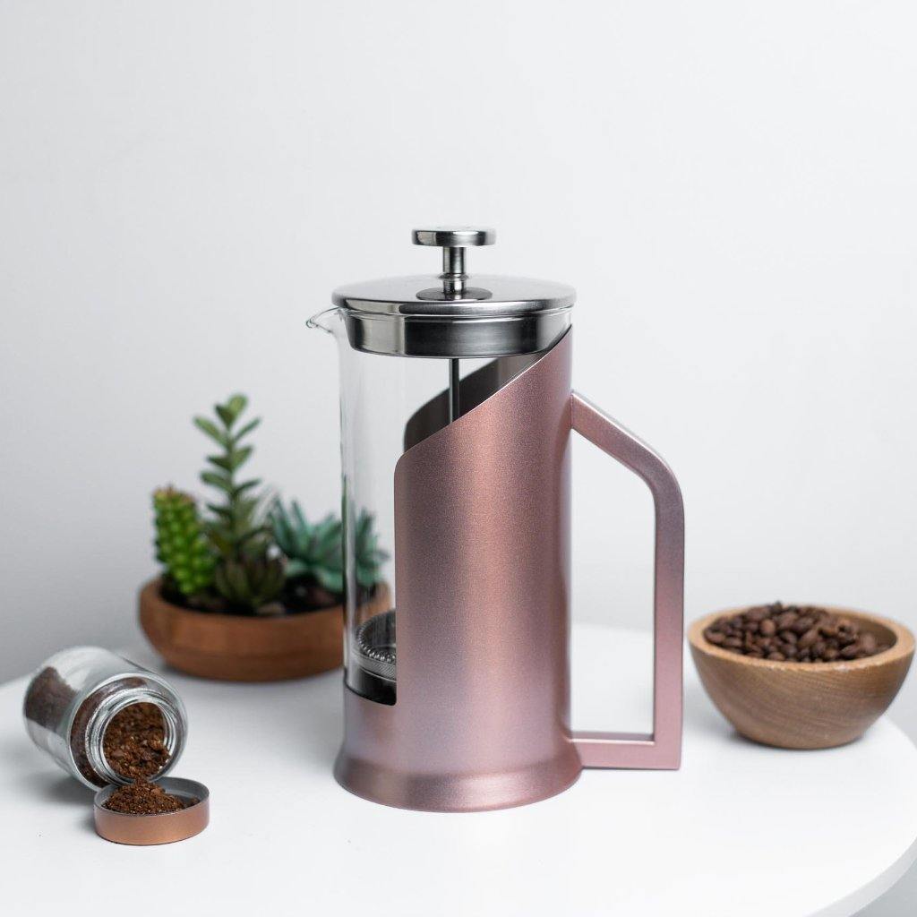 Lafeeca French Press Coffee Maker with Borosilicate Glass