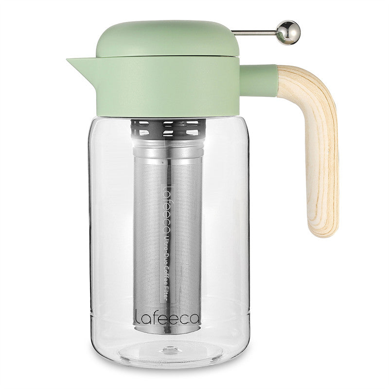 Lafeeca Cold Brew Coffee and Tea Maker - Premium Stainless Filter