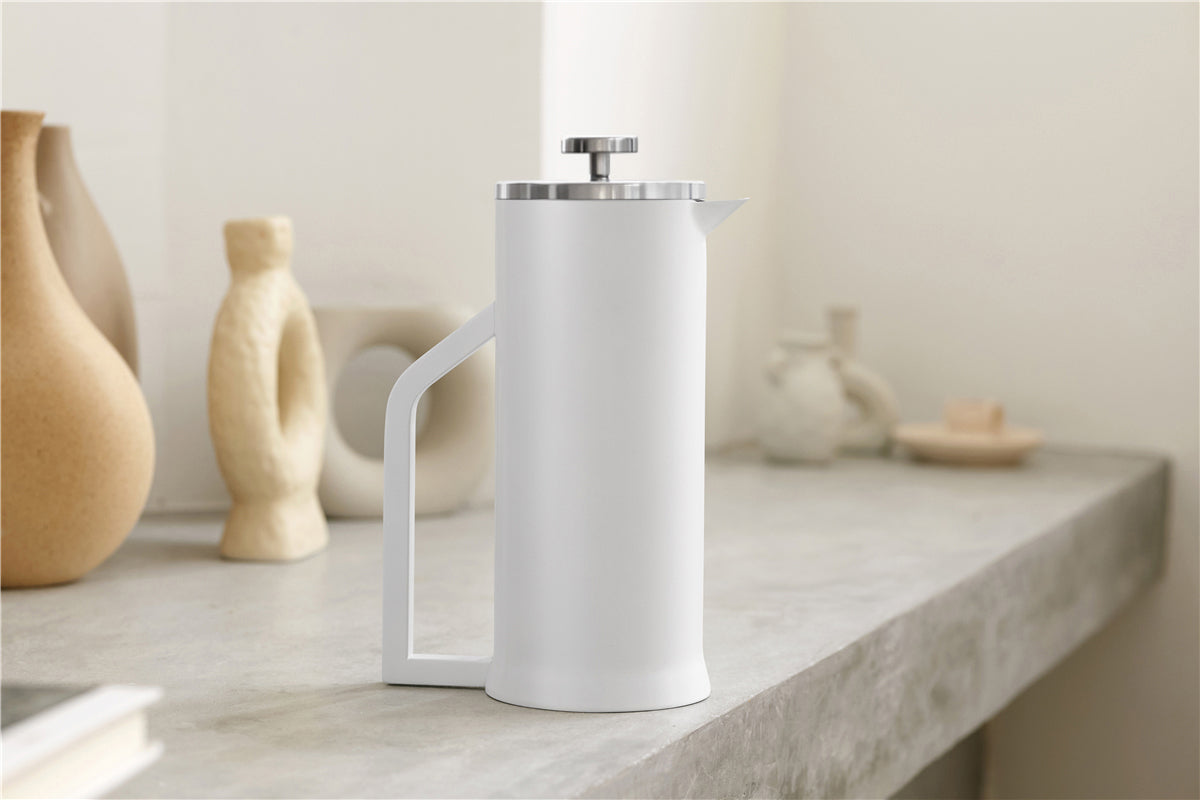 French Press Coffee Maker Stainless Steel Lafeeca